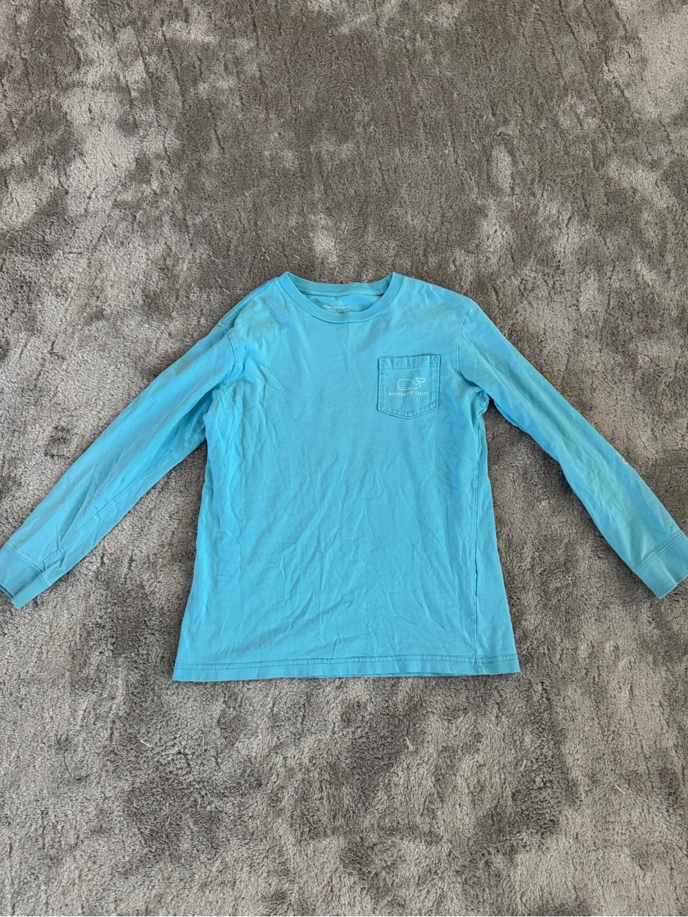 Vineyard Vines Blue Whale Graphic Long Sleeve Tee